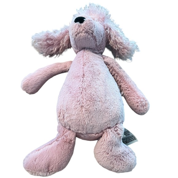 Other - Jellycat Bashful Pink Poodle Puppy Dog 12” Plush Stuffed Animal Toy